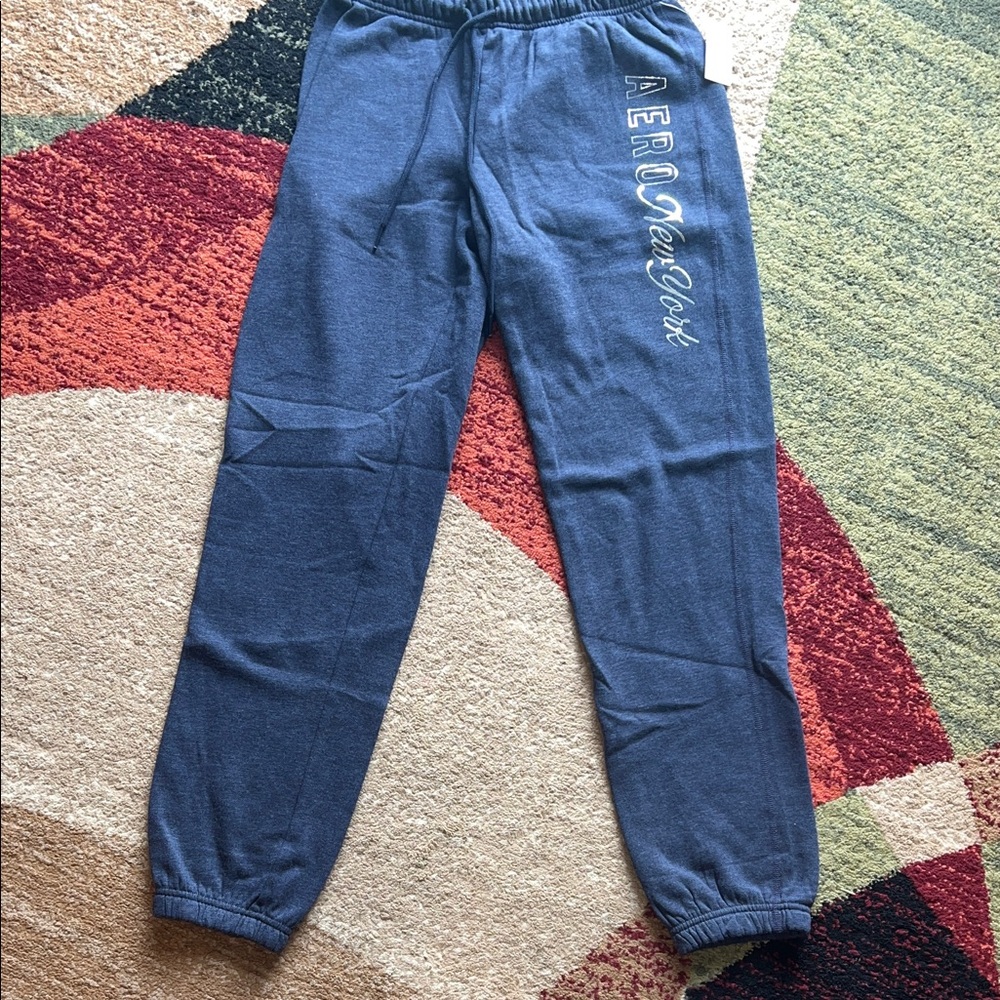 Aeropostale Blue Joggers with Logo Detail